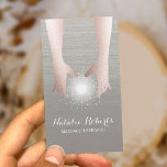 Carte De Visite Reiki Energy Healing Hands Beige Thérapeutique<br><div class="desc">Massage Thérapie Reiki Energie Chauffage Mains Cartes de visite Beige.</div>