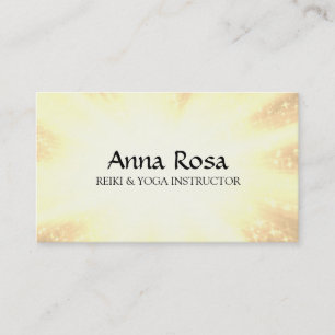 Carte De Visite *~* Reiki Healer Rays Éclairage Énergétique Éc