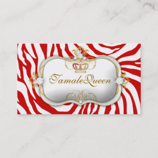 Carte De Visite Reine de Hott de 311 rouges