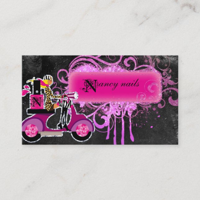 Carte De Visite Remous de polonais de parties scintillantes de (Devant)