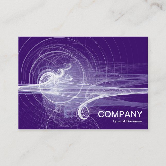 Carte De Visite Remous II de fractale - Deep Purple (Devant)