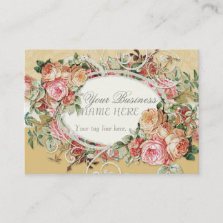 Carte De Visite Remous modernes antiques vintages de bouquet