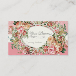 Carte De Visite Remous modernes antiques vintages de bouquet