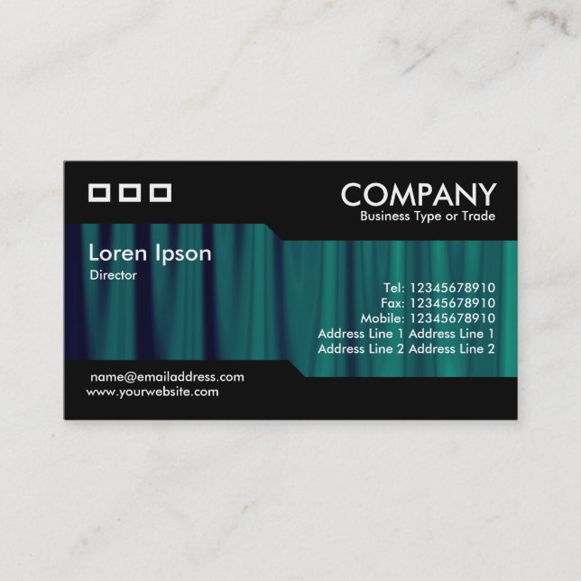 Carte De Visite Remplacement - Draperie 03 (Devant)