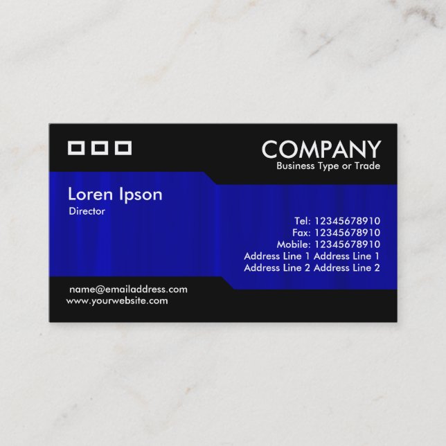 Carte De Visite Remplacement - Draperie 05 (Devant)