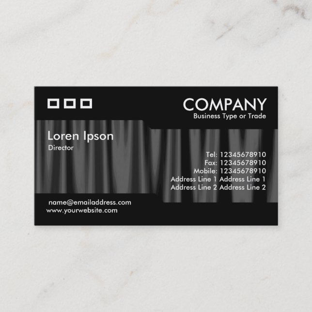 Carte De Visite Remplacement - Draperie 07 (Devant)