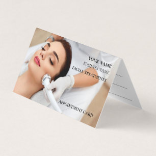 Carte De Visite Rendez-vous au salon de beauté et de soins de la p