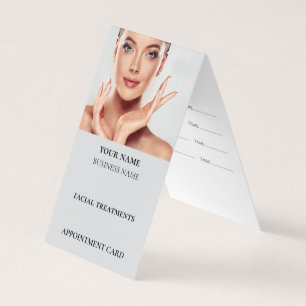 Carte De Visite Rendez-vous au salon de beauté et de soins de la p