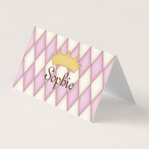 Carte De Visite Rendez-vous personnalisé de princesse Harlequin Ro