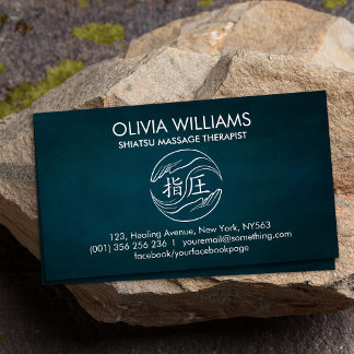 Carte De Visite Rendez-vous Yin Yang Shiatsu