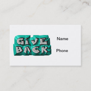 Carte De Visite Rendre Citation Sagesse Turquoise Gris ciselé