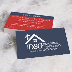 Carte De Visite Rénovation Ajouter Logo Moderne