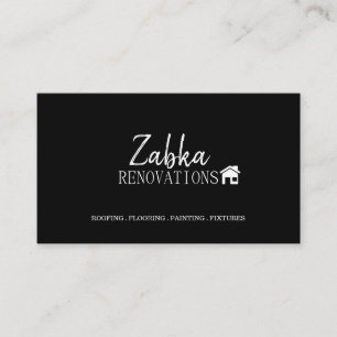 Carte De Visite Rénovation de maison rénovation construction