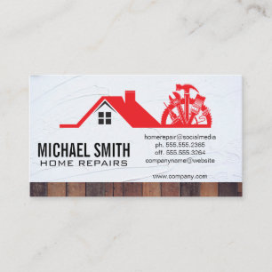 Carte De Visite Réparation à domicile Gestion de propriété