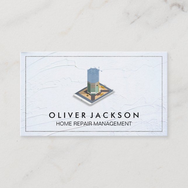 Carte De Visite Réparation à domicile | Réalisateur | Skyscraper (Devant)