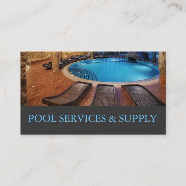 Carte De Visite Réparation de l'installation du bain à remous de p (Devant)