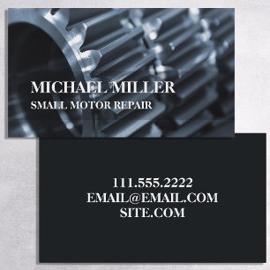 Carte De Visite Réparation des petits moteurs