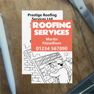 Carte De Visite Réparation des toits et toitures