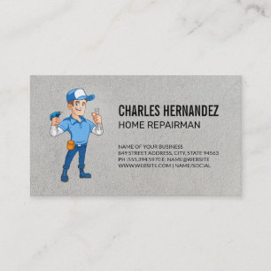 Carte De Visite Réparations à domicile Rénovations Réparez-le