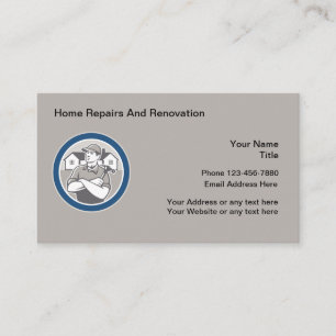 Carte De Visite Réparations et rénovations domiciliaires