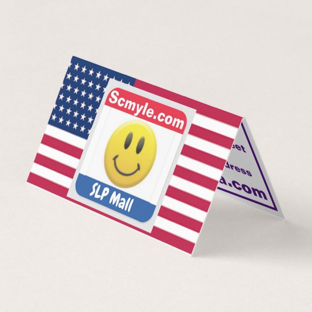 Carte de visite replié Shelby (Devant)