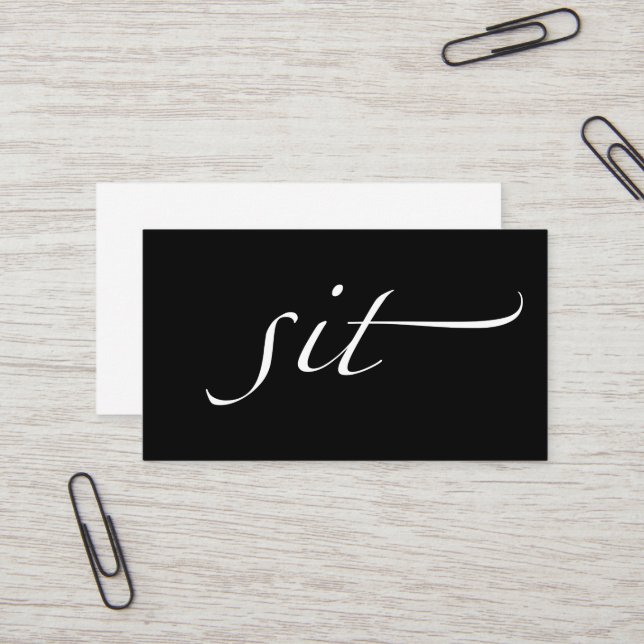 Carte De Visite Reposez-vous : Choyez la garde d'enfants, garde (Devant/Arrière en situation)