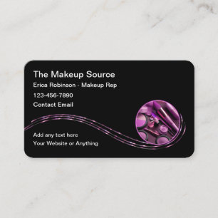 Carte De Visite Représentant commercial en maquillage