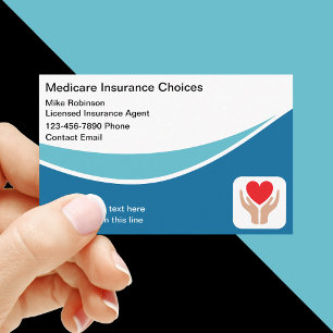 Carte De Visite Représentant d'assurance maladie Medicare