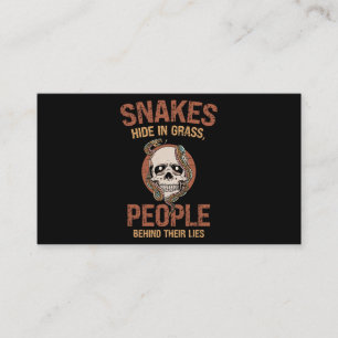 Carte De Visite Reptile Peau Snakeskin Snake Maman 2