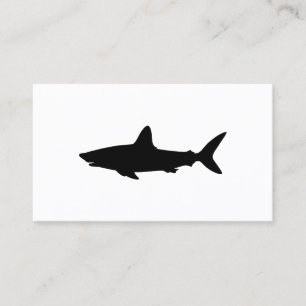 Carte De Visite Requin qui Nage