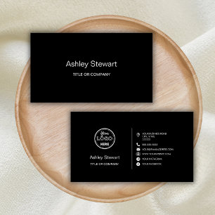 Carte De Visite Réseau social professionnel Logo Moderne tendance 