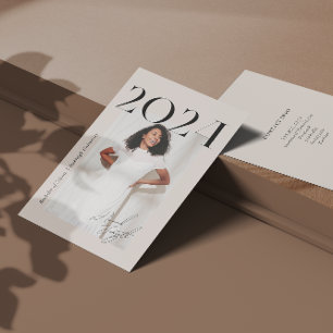 Carte De Visite Réseautage des écoles d'études supérieures Photo m