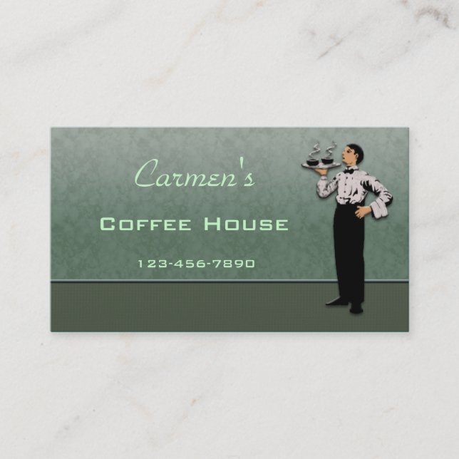 Carte de visite restaurant (Devant)