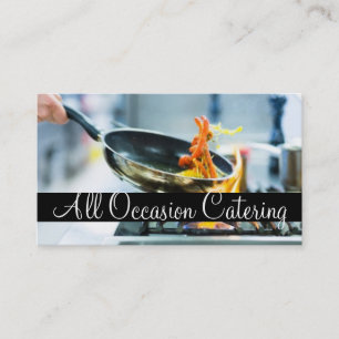 Carte De Visite Restaurant Chef Wedding planner Restaurant