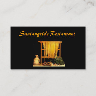 Carte De Visite Restaurant italien