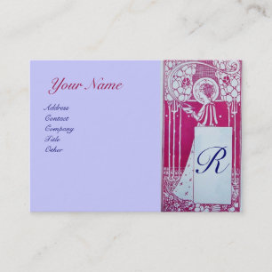 CARTE DE VISITE RESTAURANT MONOGRAMME