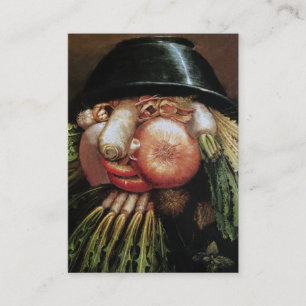 Carte De Visite Restaurant végétarien, ferme organique, nourriture