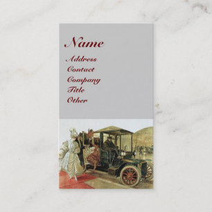 CARTE DE VISITE RESTAURATION AUTO DE VOITURE CLASSIQUE, RÉPARATION