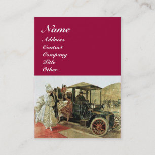 Carte De Visite RESTAURATION AUTOMATIQUE, AUTOMOBILE, garage de ré