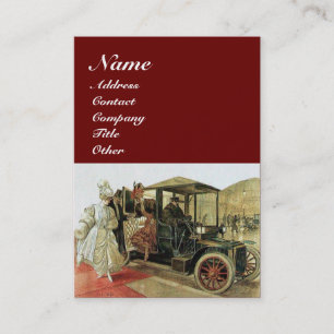 Carte De Visite RESTAURATION AUTOMATIQUE, AUTOMOBILE, garage de ré