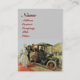 Carte De Visite RESTAURATION AUTOMATIQUE, AUTOMOBILE, garage de ré