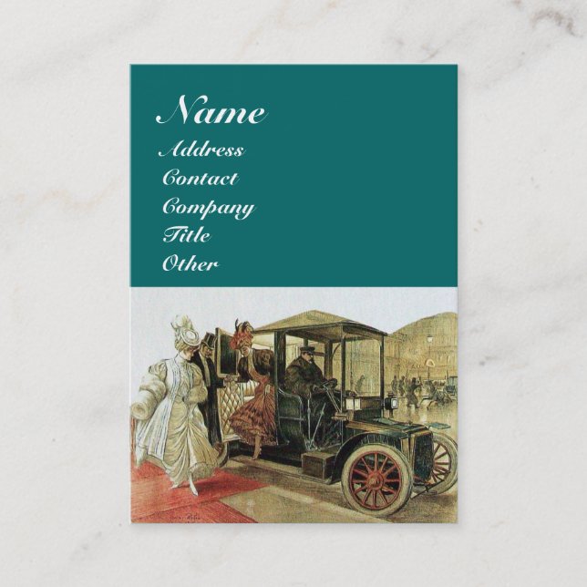 Carte De Visite restauration automobile, automobile, garage de rép (Devant)