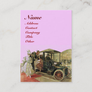 Carte De Visite RESTAURATION AUTOMOBILE, AUTOMOBILE, garage de rép