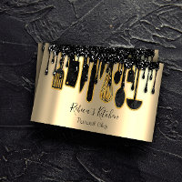Restauration Personnel Chef Restaurant Drip Black 