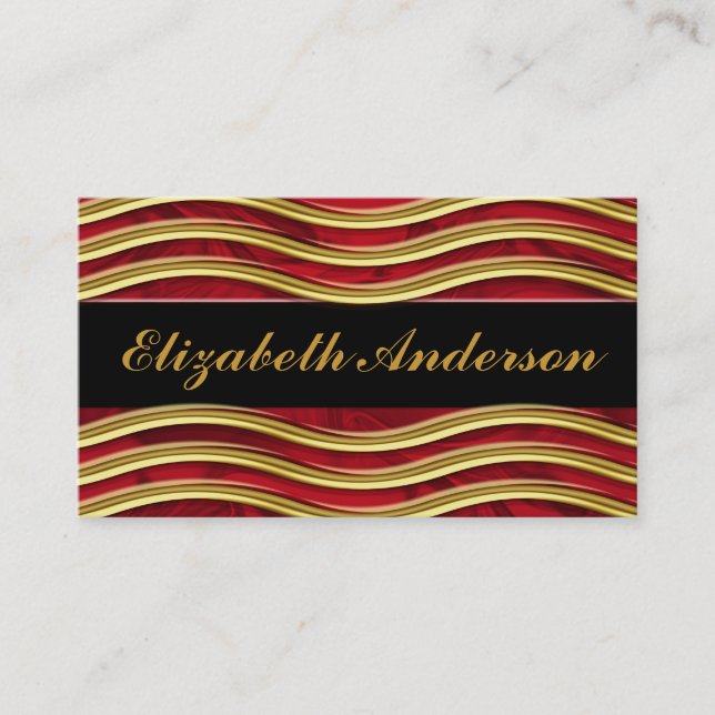 Carte De Visite Rester en contact (Devant)