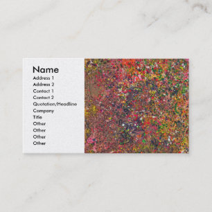 Carte De Visite Résumé - Crayon - Un véritable fiasco