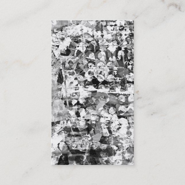 Carte De Visite Résumé d'orage abstrait (Devant)