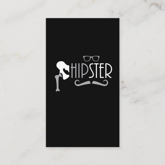 Carte De Visite Rétablissement amusant de la chirurgie de remplace (Devant)