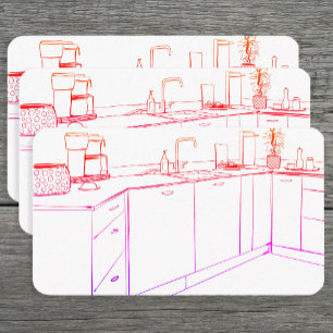 Carte De Visite Retrait des armoires de cuisine