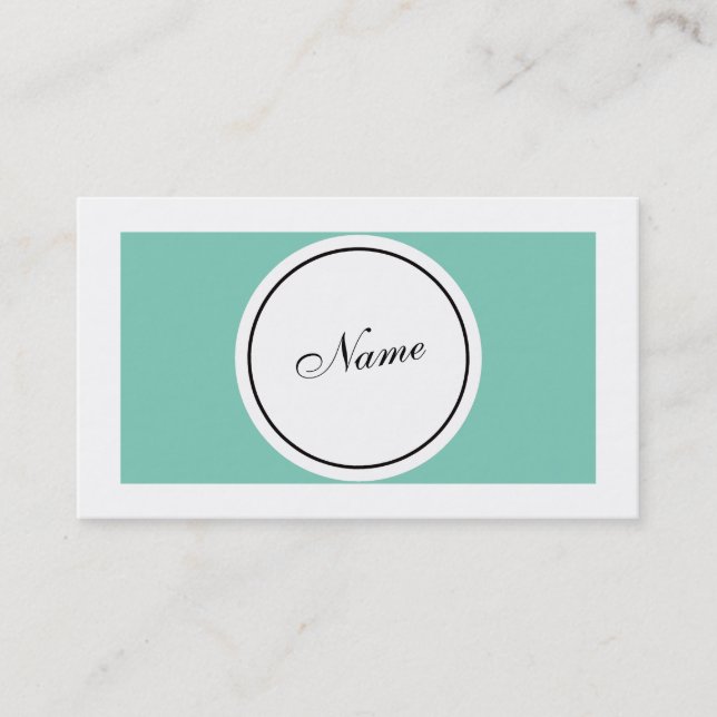 Carte De Visite Retro (Devant)